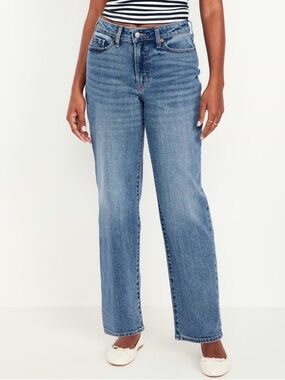 Old Navy Curvy Extra High-waisted OG Loose jeans, 12 Tall